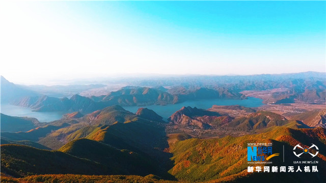 航拍遼南步云山——層林盡染 漫山紅遍